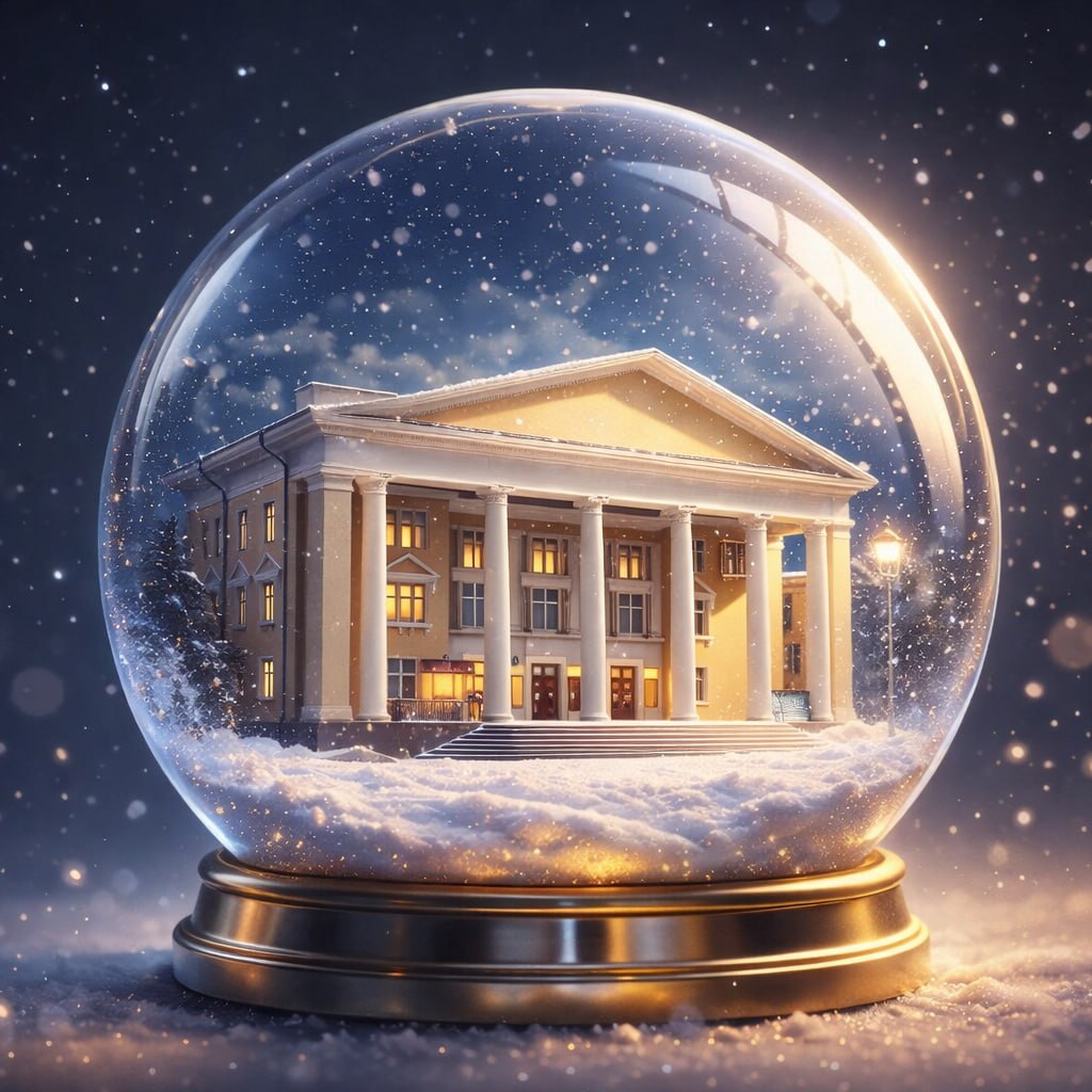 Помните ли вы такие зимние сувениры, как «снежный шар»? Помните ли вы такие зимние сувениры, как «снежный шар»?