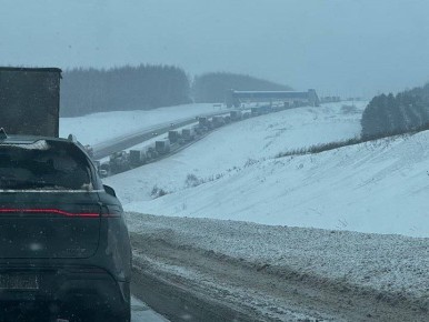 На трассе в двух районах Татарстана образовались пробки из-за ДТП