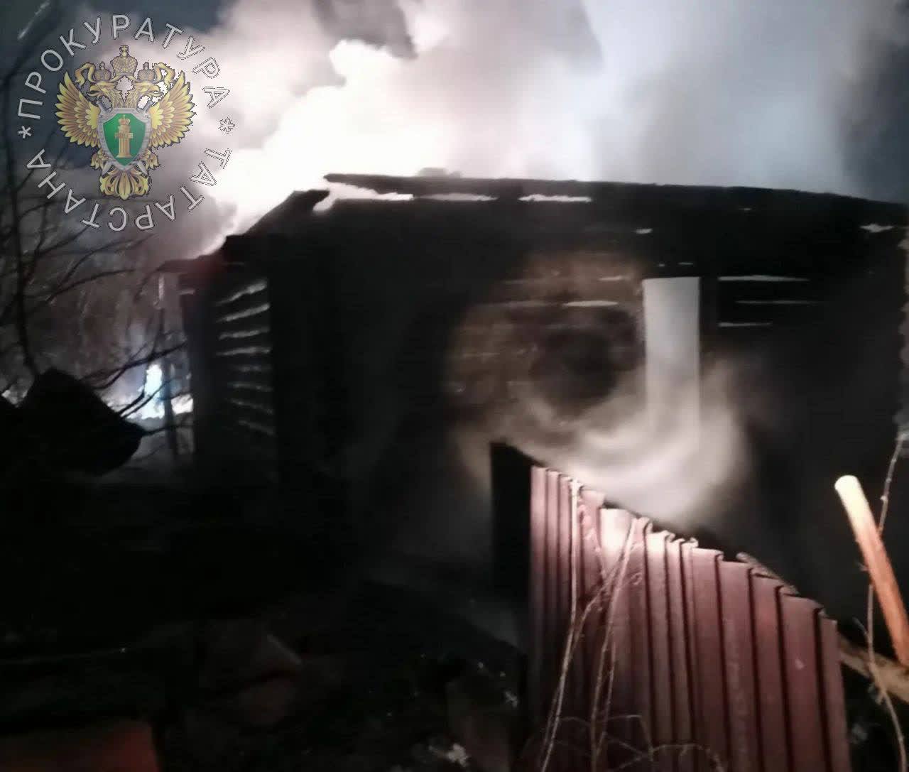 В Елабужском районе при пожаре погибли двое мужчин