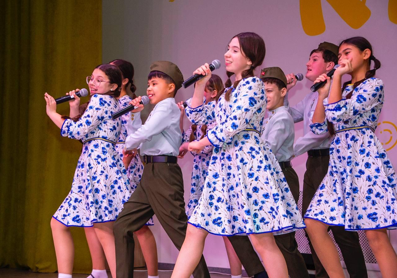 Участники зимней смены «Созвездия - Йолдызлык» провели Рождественский концерт для бойцов СВО и их семей Участники зимней смены «Созвездия - Йолдызлык» провели Рождественский концерт для бойцов СВО и их семей