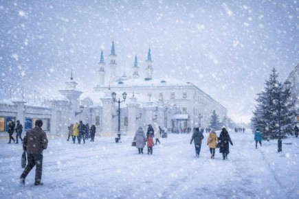 Похолодание до -16 и снегопады: погода в Татарстане ухудшится в ближайшие дни