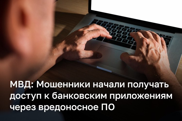В МВД РФ сообщили о мошенниках, которые распространяют вредоносное ПО на ноутбуки и смартфоны