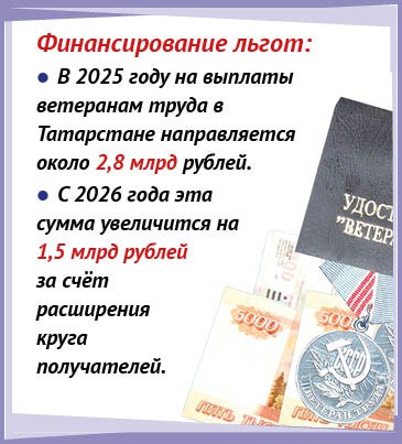 Ветеранов труда, получающих льготы, станет больше Ветеранов труда, получающих льготы, станет больше