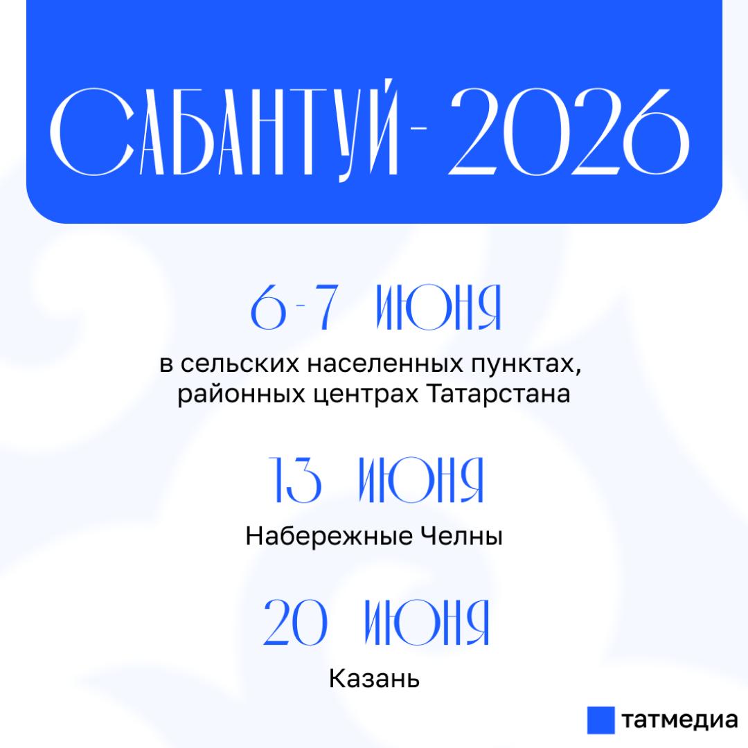 за сегодня, 23 января. Определены даты Сабантуев 2026 года в Татарстане