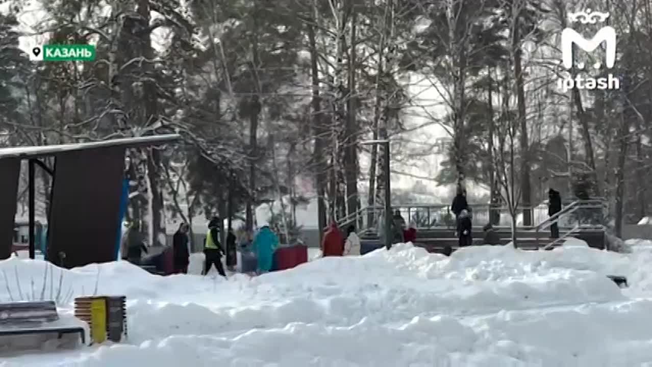 В Казани прошёл турнир по бросанию искусственных снежков