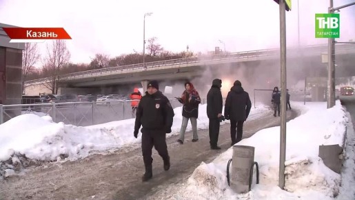 Морозы рвут трубы: Советский район Казани накрыл паровой туман