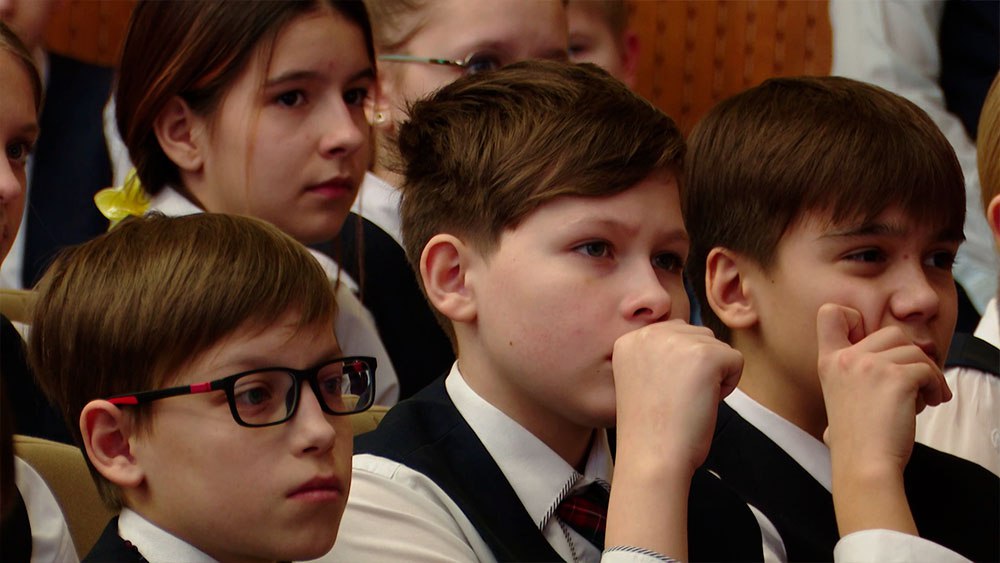 В Нижнекамске ученикам лицея № 38 показали театрализованное представление в рамках ежегодной акции «Марш памяти»