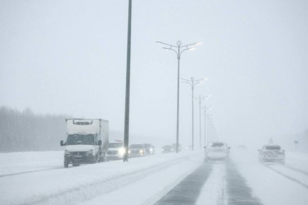 В Татарстане после снегопада открыли для автобусов и грузовиков трассу Казань — Оренбург, остальные дороги пока закрыты
