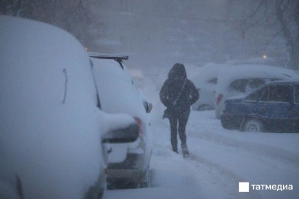 В Татарстане потеплеет до 3 градусов, ожидаются снегопады и метели