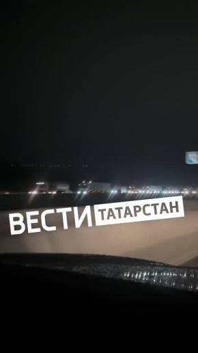 На трассе М7 из Казани местами наблюдаются заторы