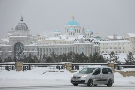 О снегопаде в Казани на данный момент:
