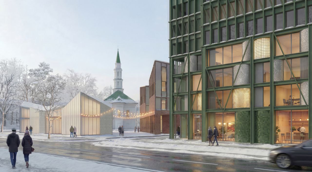 Главный архитектор Казани Ильсияр Тухватуллина показала эскизы новых объектов в историческом центре города, одобренных межведомственной комиссией 28 января