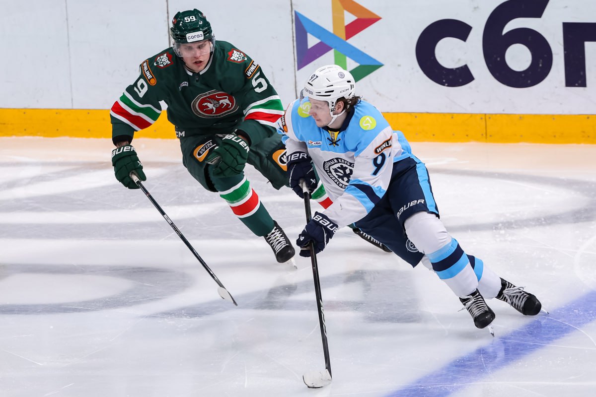 «Ак Барс» упустил преимущество в две шайбы и проиграл «Сибири» по буллитам (2:3 Б)