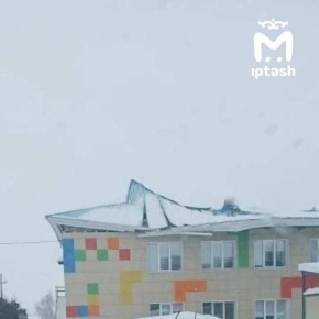 Крыша обвалилась в садике "Солнышко" в Дрожжановском районе — в 2024-м там делали капремонт за 20 млн