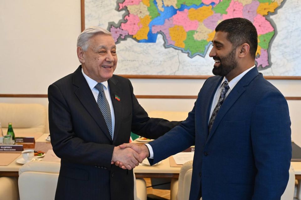 Фарид Мухаметшин встретился с первым Генконсулом Индии в Казани господином Джейсундхаром