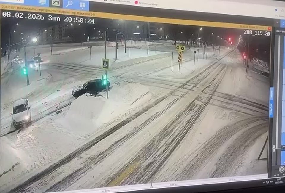 Проезд на «красный» стал причиной ДТП в Нижнекамске