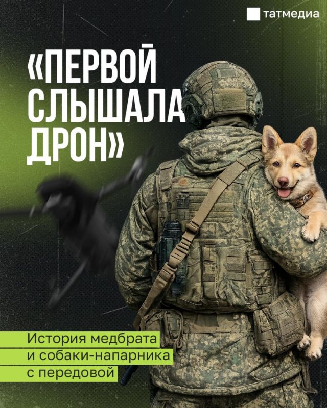 Как медбрат из Лениногорска воспитал собаку-напарника на СВО