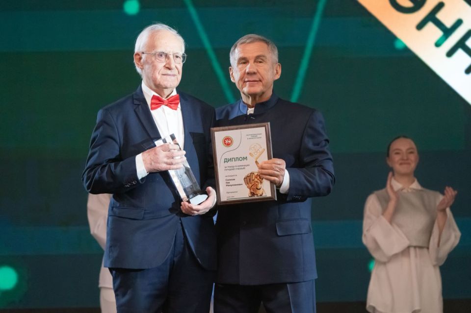 Лучшим ученым Татарстана 2025 года стал Кев Салихов