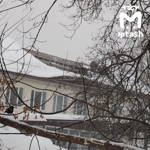 Крышу в детской поликлинике на Жилке, которая не выдержала снега, ремонтировали 7 лет назад