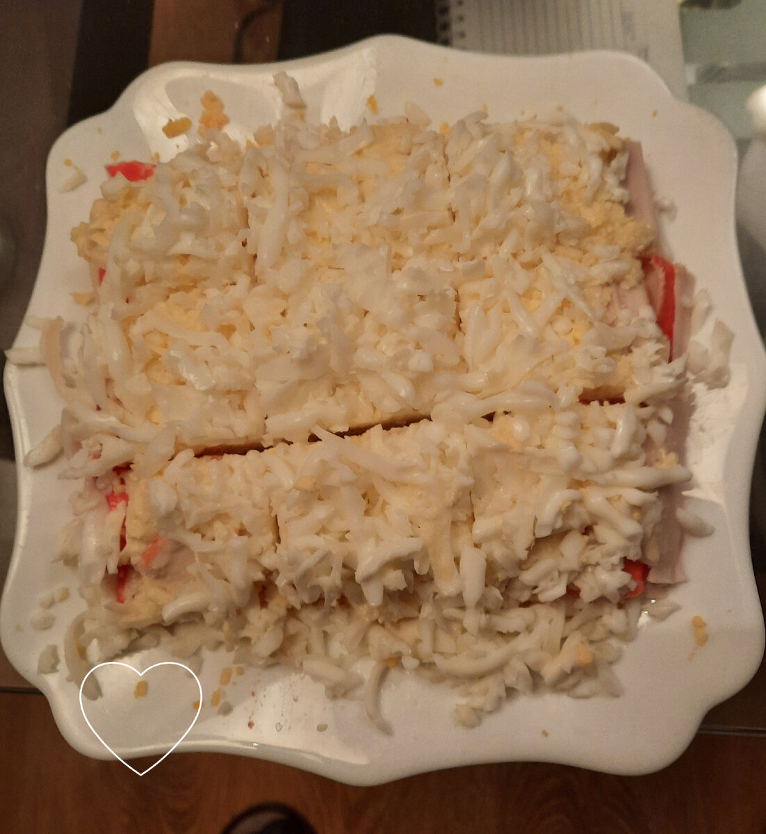 Простой и Вкусный Салат с Крабовыми Палочками