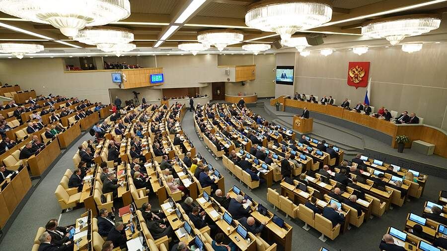 В Госдуме ввели запрет на фотосъемку пленарных заседаний