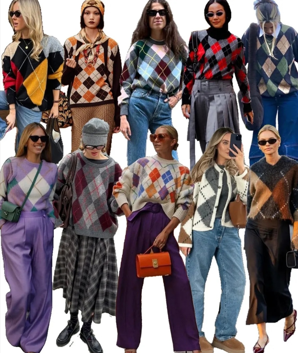 Почему ромбы снова на пике моды: откройте секреты стильного образа