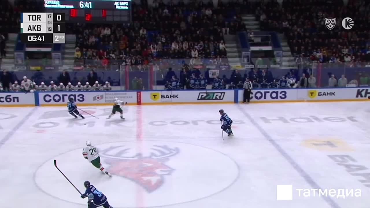«Ак Барс» закончил выездную серию поражением от «Торпедо», ведя в счете 2:0