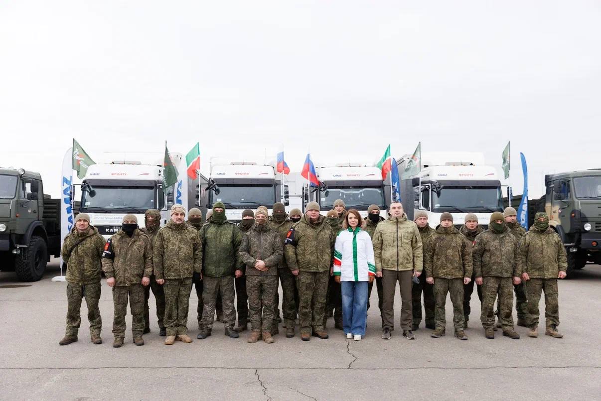 Федеральный координатор проекта партии «Единая Россия «Предпринимательство» Альфия Когогина передала очередной гуманитарный груз бойцам СВО Федеральный координатор проекта партии «Единая Россия «Предпринимательство» Альфия Когогина передала очередной гуманитарный груз бойцам СВО