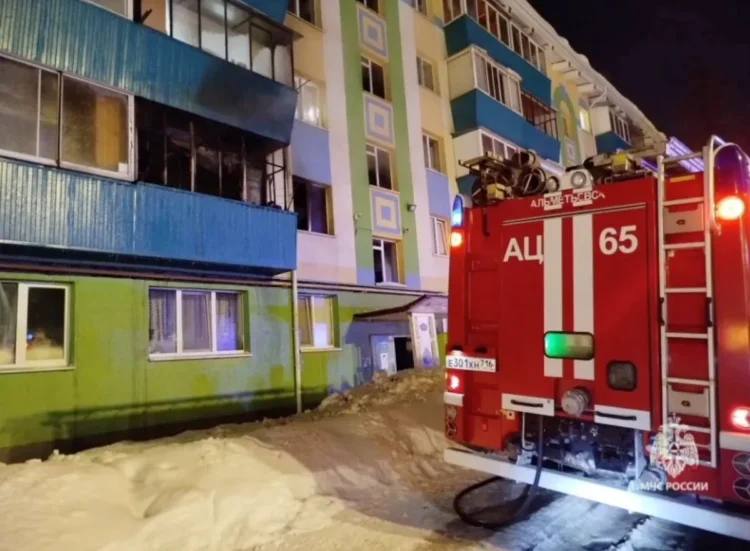 В Альметьевске на пожаре из-за курения погиб мужчина