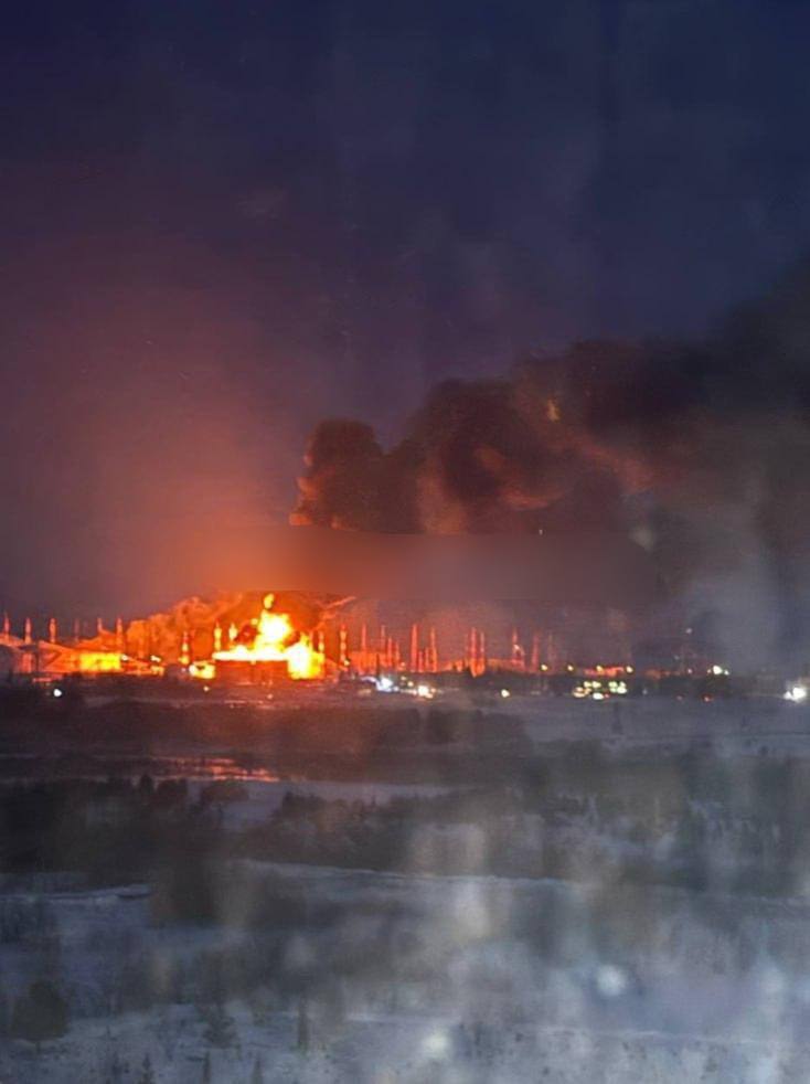 Ночью атакована НПС «Калейкино» рядом с Альметьевском, Республика Татарстан Ночью атакована НПС «Калейкино» рядом с Альметьевском, Республика Татарстан