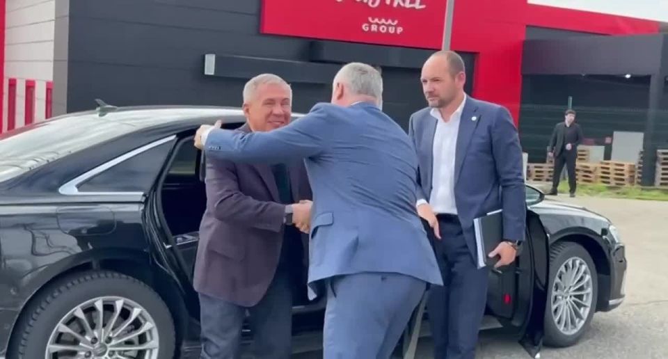 Раис Татарстана Рустам Минниханов прибыл с рабочим визитом в Абхазию