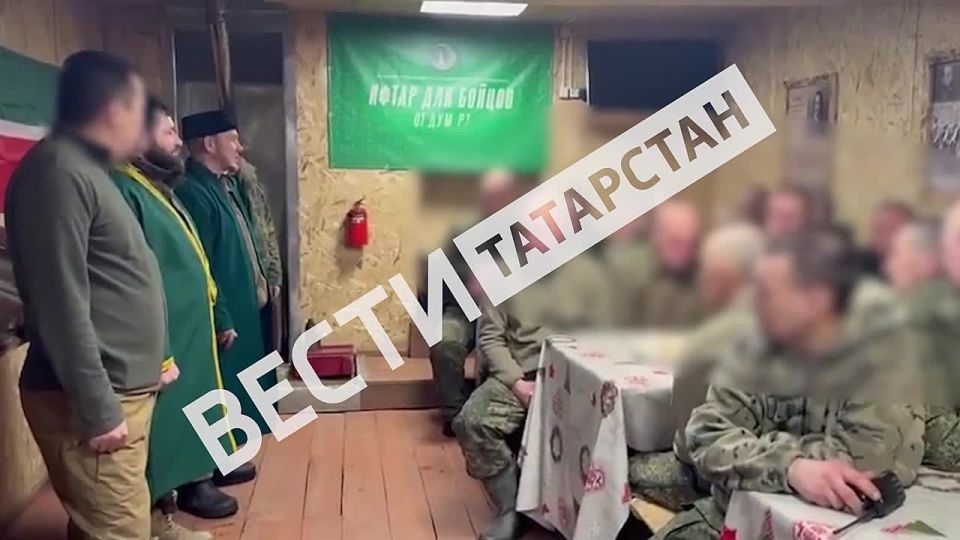 ДУМ РТ в зоне СВО проводит ифтары для бойцов
