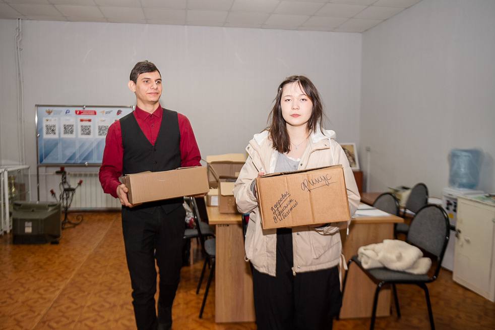 Студенты Нижнекамского многопрофильного колледжа объединились, чтобы поддержать бойцов СВО Студенты Нижнекамского многопрофильного колледжа объединились, чтобы поддержать бойцов СВО