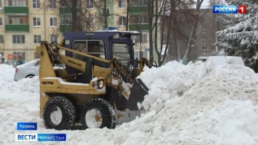 Этой зимой из Казани вывезли свыше 1,3 млн тонн снега