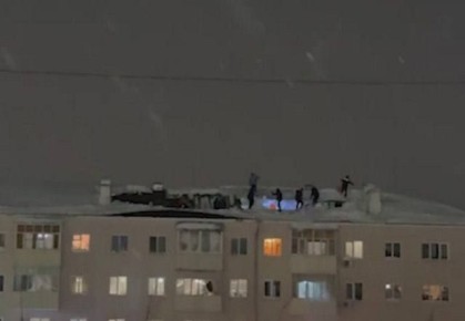 В Советском районе частично обрушилась кровля дома №19 на улице Советская