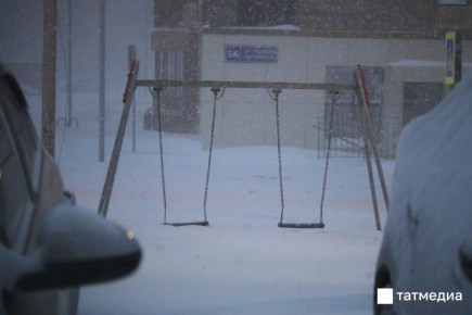В последний день зимы на Татарстан опять обрушатся снегопады и метели