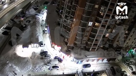 Ещё одна лавина сошла в Казани — в этот раз в ЖК "Солнечный город"