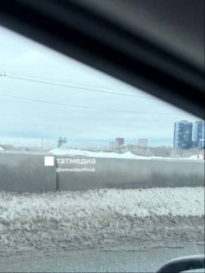 Казанцы сообщают о густом черном дыме в Кировском районе