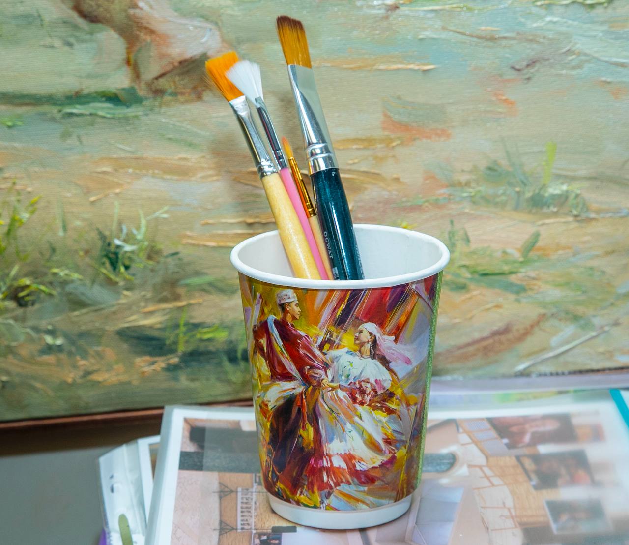 Сегодня после рабочих задач удалось на несколько минут погрузиться в искусство, на встрече с заслуженным деятелем искусств Республики Татарстан, художником Ильдусом Муртазиным Сегодня после рабочих задач удалось на несколько минут погрузиться в искусство, на встрече с заслуженным деятелем искусств Республики Татарстан, художником Ильдусом Муртазиным