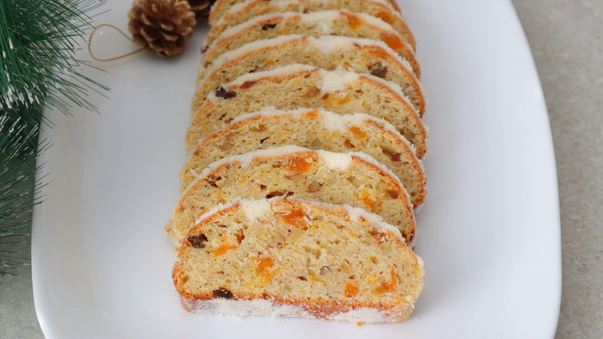 Творожный штоллен: идеальный десерт к Рождеству