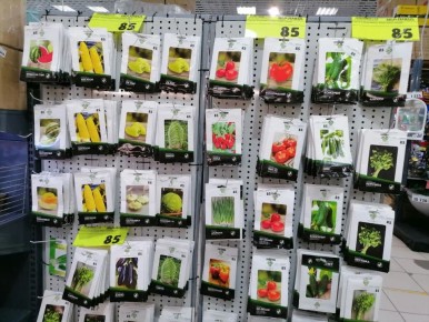 Новые горизонты для дачников: профсемена в массовой продаже