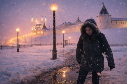 Татарстан под снежной атакой: оттепель и метель на пути