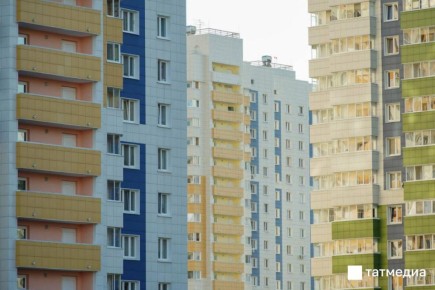 С начала года в Татарстане резко вырос ввод многоквартирного жилья