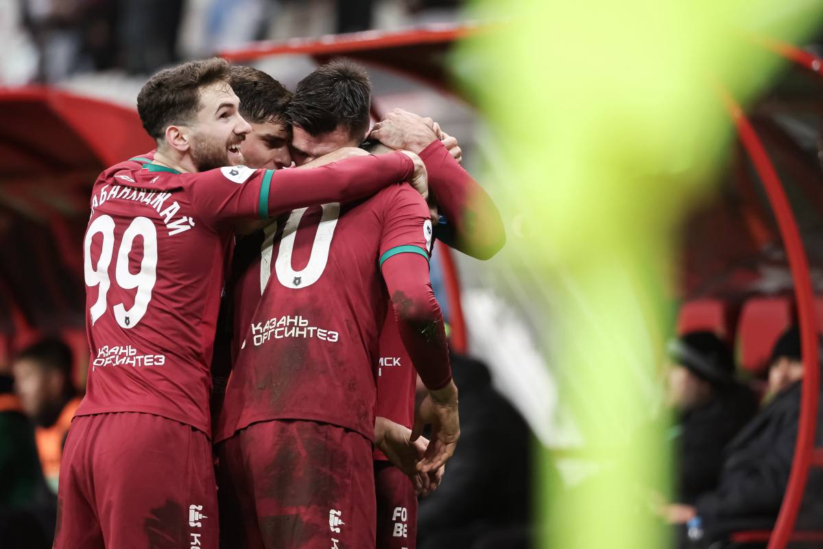 «Рубин» обыграл действующего чемпиона «Краснодар» в морозном матче (2:1)