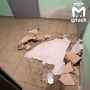 Кусок потолка отвалился в паркинге ЖК МЧС
