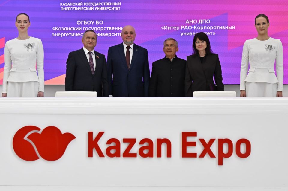 Раис Татарстана и глава Минэнерго России на форуме «ЭНЕРГОПРОМ-2026» приняли участие в церемонии подписания документов о сотрудничестве