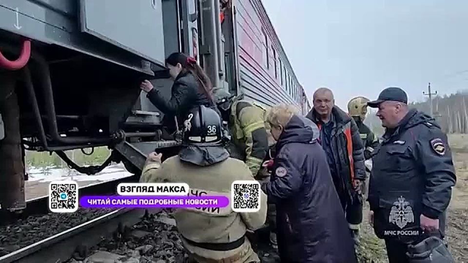 В Ульяновской области продолжается ликвидация последствий схода с рельсов пассажирского поезда №302 Москва — Челябинск