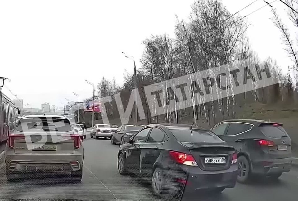 Прямо сейчас на третьей транспортной дамбе произошло ДТП