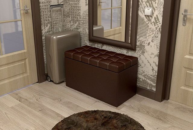 Как выбрать идеальные пуфы и банкетки для прихожей: советы и варианты