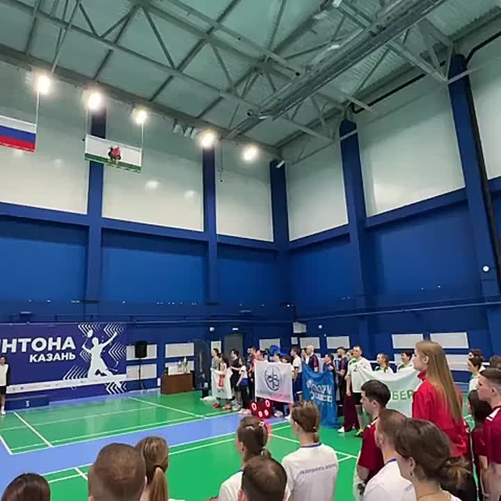В Казани стартовал Всероссийский корпоративный турнир по бадминтону SmashCup